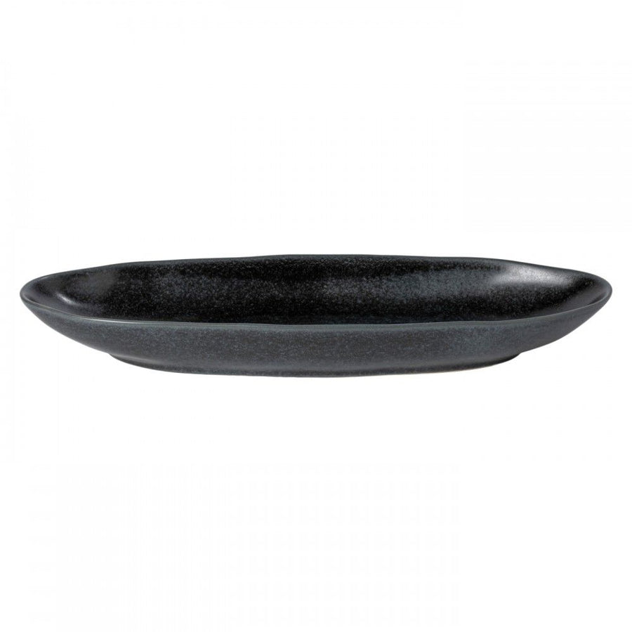 Costa Nova Livia Black Small Oval Platter