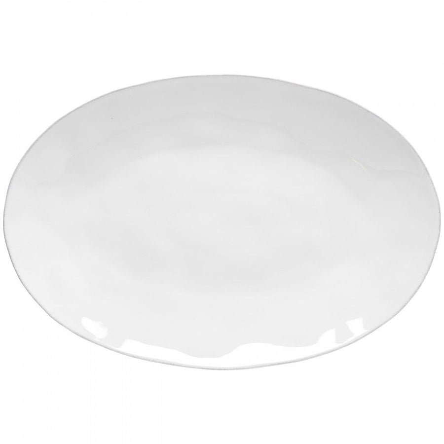 Costa Nova Livia White Oval Platter