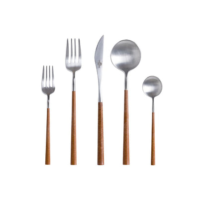 Costa Nova Mito Wood Flatware