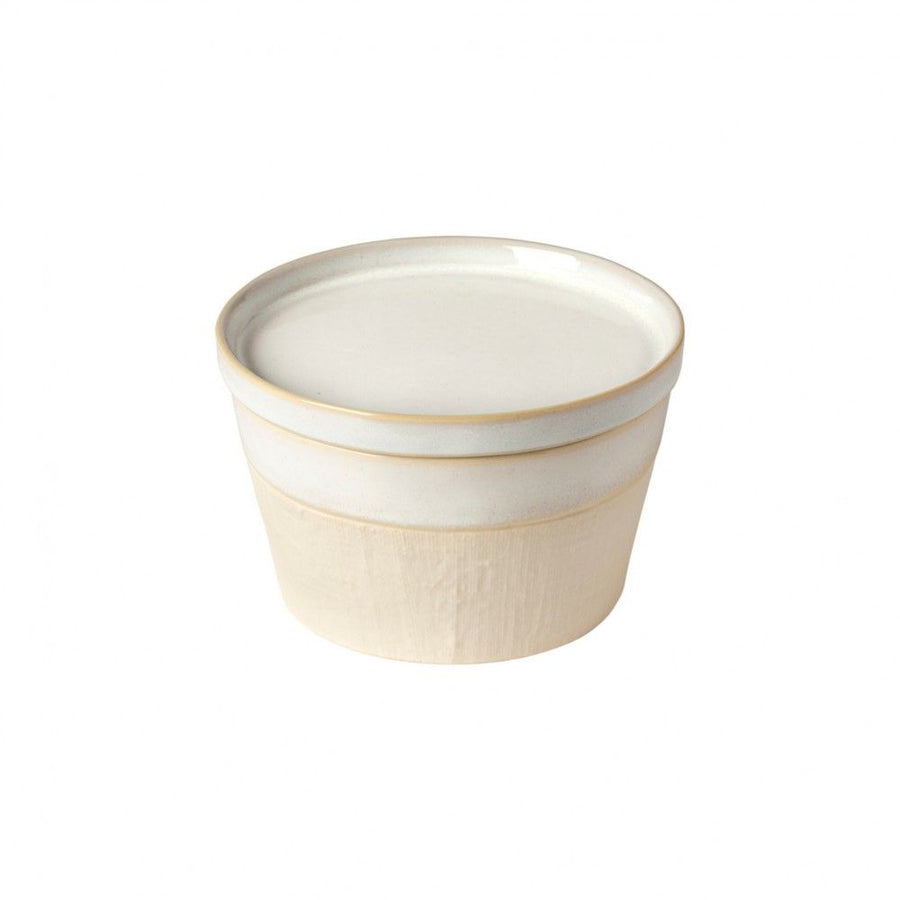 Costa Nova Notos White Covered Casserole