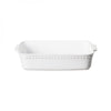 Costa Nova Pearl White Medium Rectangular Baker