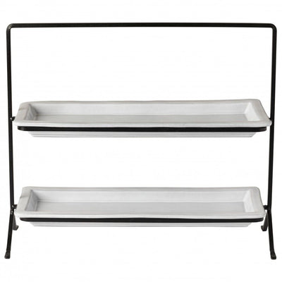 Costa Nova Plano Two Tiered Stand Set