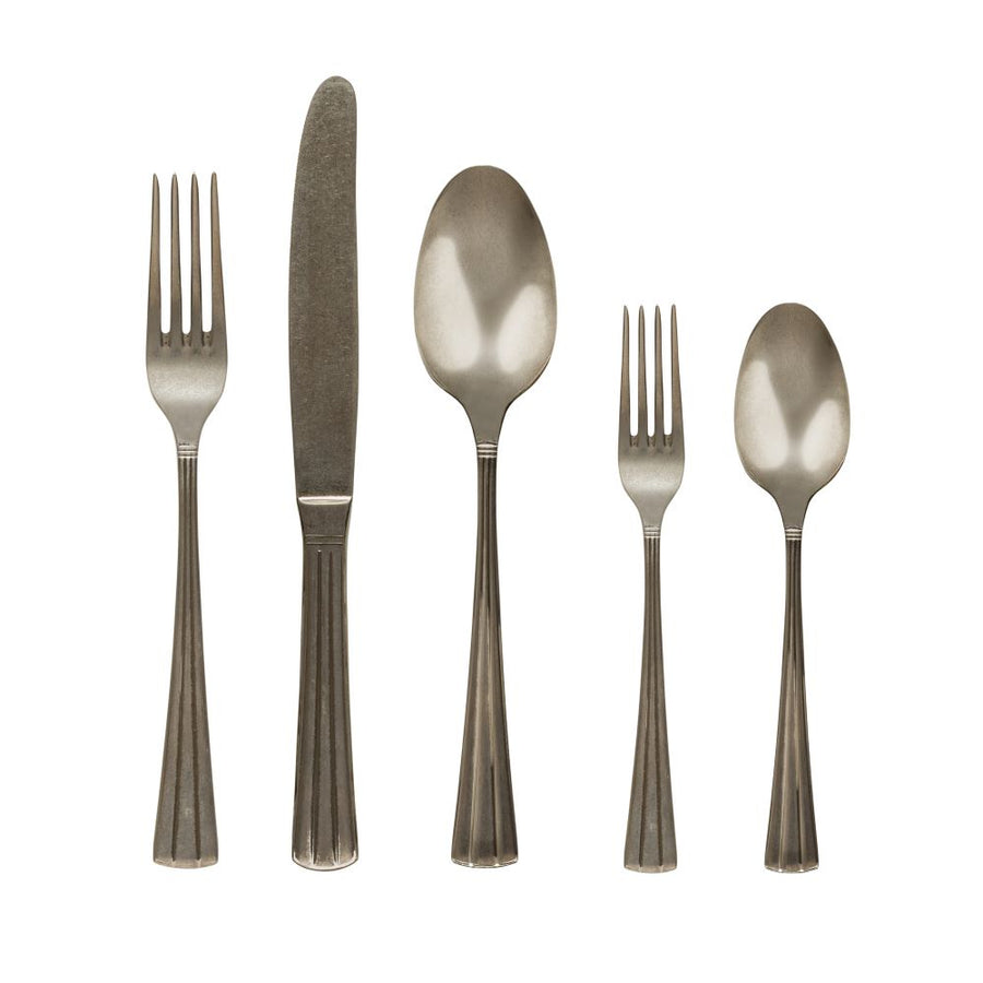 Costa Nova Vime Anthracite Oxyde Flatware