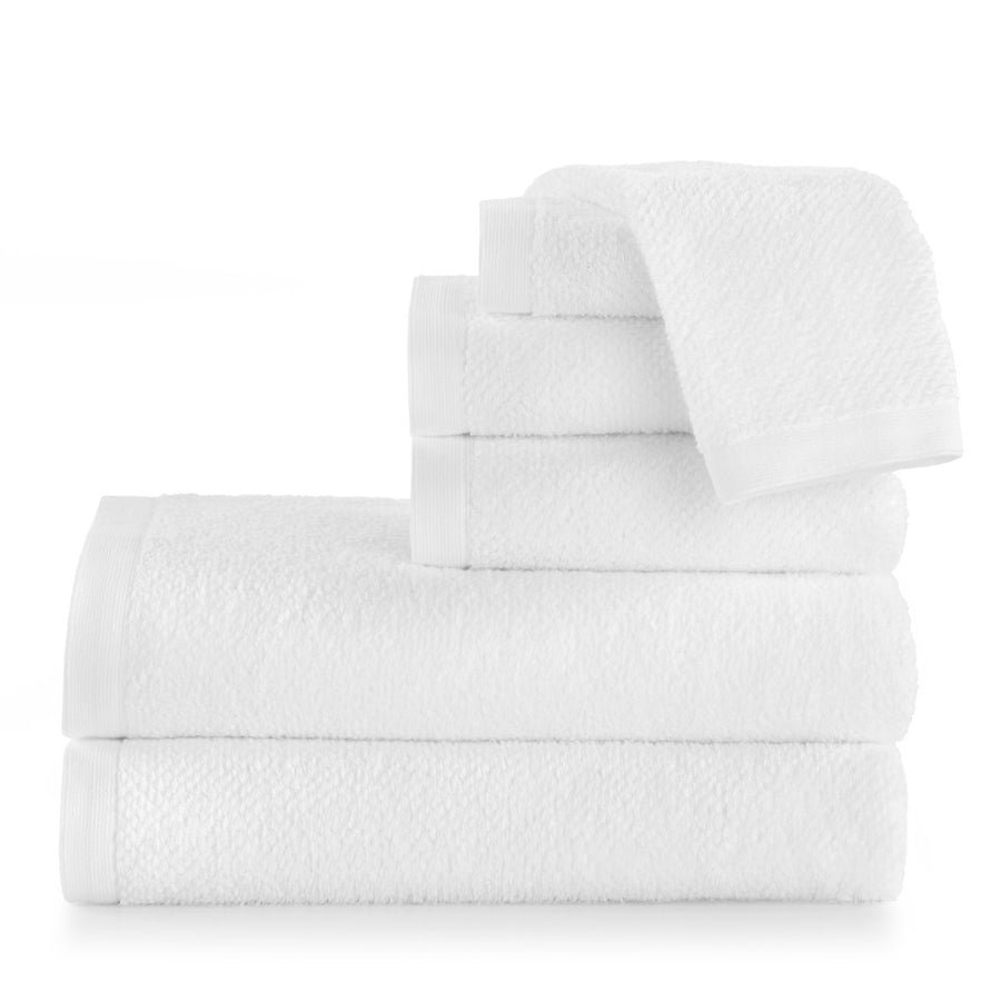 Peacock Alley Jubilee White Bath Towels