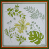 Beauville Agapanthes Green Napkin