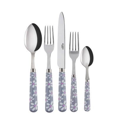 Sabre Paris Marguerite Grey Place Setting