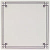 Bodrum Link Gray Square Placemat (set of 6)