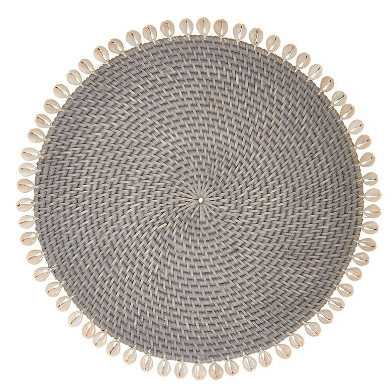 Mode Living Capiz Gray Placemats (set of 4)