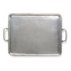 Match Pewter Large Rectangular Tray with Handles