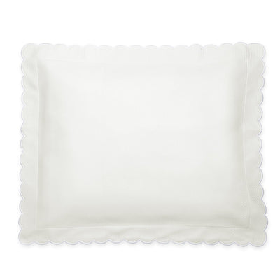 Matouk Diamond Pique Bone Pillow Sham