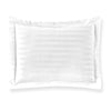 Peacock Alley Duet White Pillow Sham