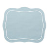 Skyros Designs Linho Ice Blue Patrician Placemat (set of 4)