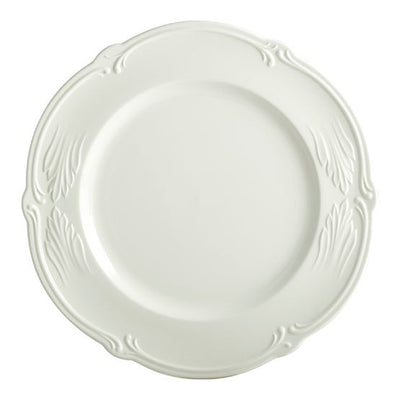 Gien Rocaille White Dinner Plate