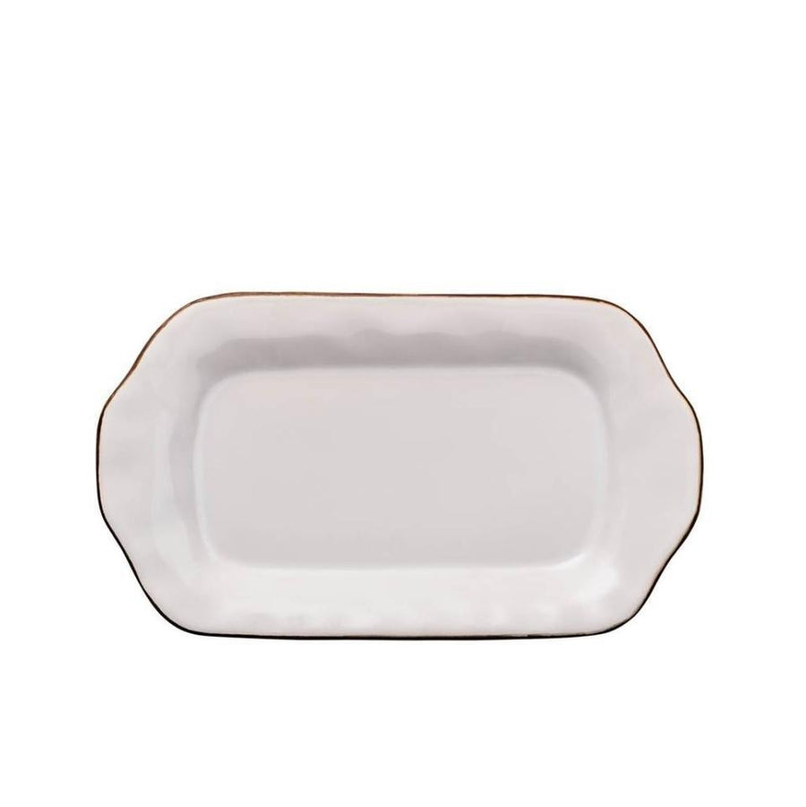 Skyros Designs Cantaria White Sauce Server/Butter Tray