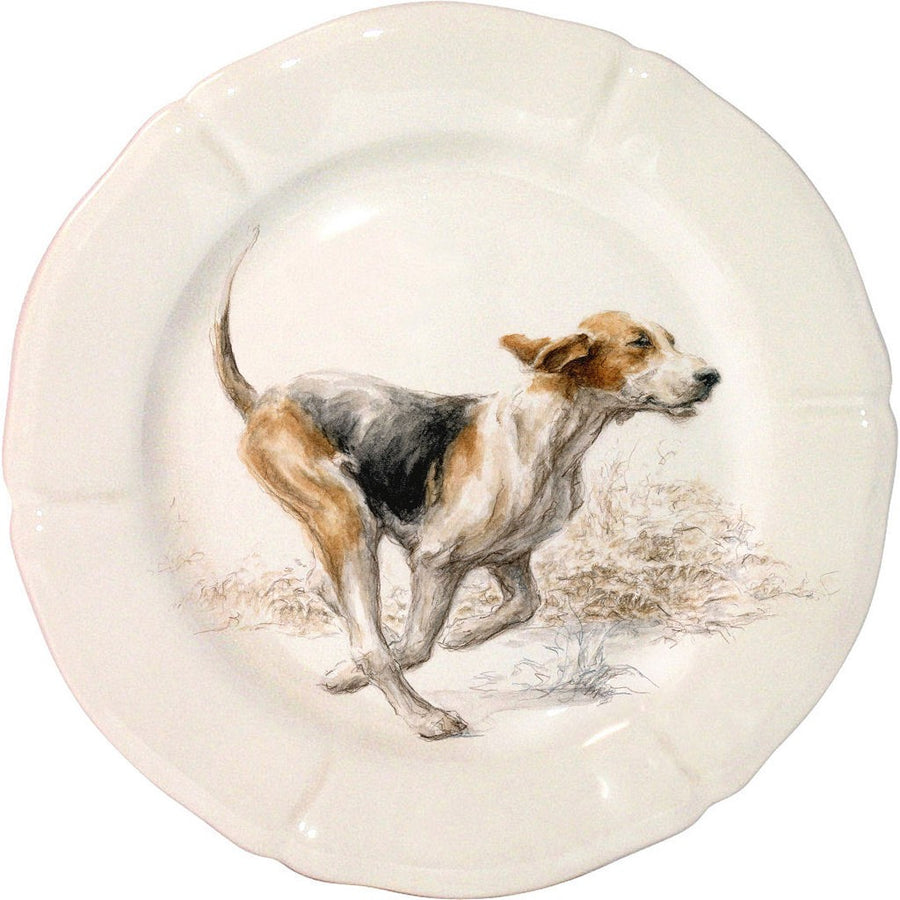 Gien Sologne Anglo Francais Salad Plate