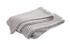 Matouk Orla Pewter Throw