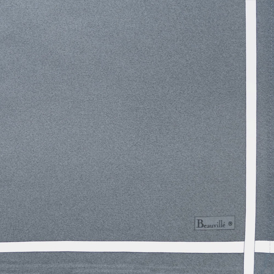 Beauville Two-Coloured Grey/White Napkin