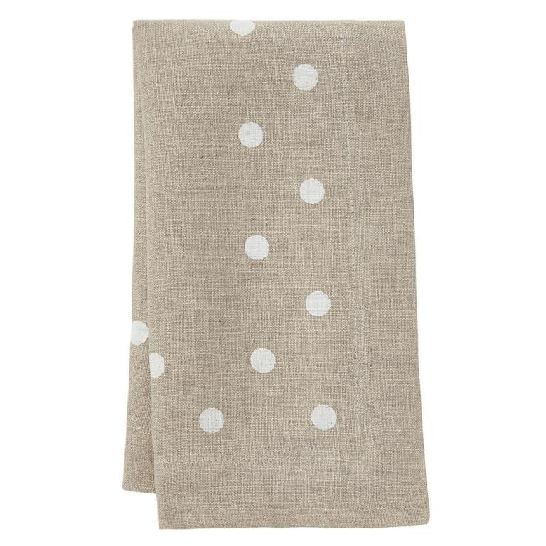 Mode Living Belle Beige & White Napkins (set of 4)