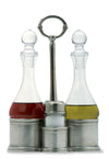 Match Pewter Oil & Vinegar, Salt & Pepper Caddy
