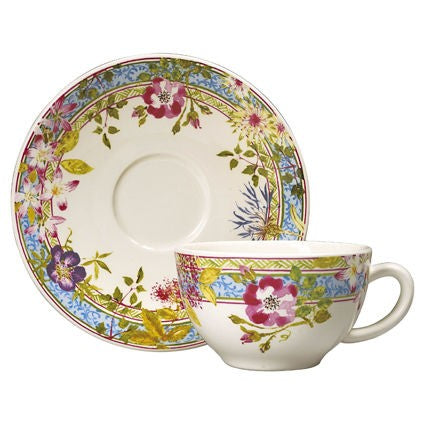 Gien Millefleurs Tea Cup & Saucer
