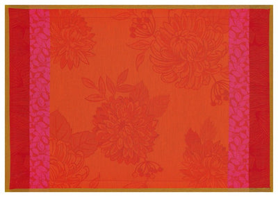 Le Jacquard Francais Parfums de Bagatelle Nasturtium Placemat
