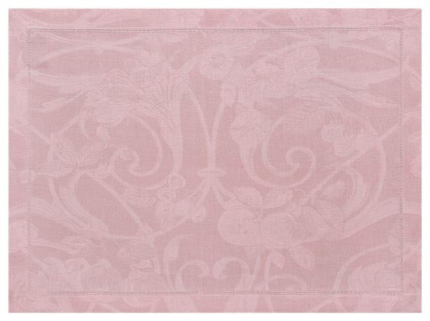 Le Jacquard Francais Tivoli Powder Pink Placemat
