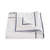 Matouk Ansonia Navy Duvet Cover