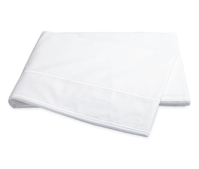 Matouk Ansonia White Flat Sheet