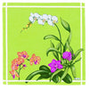 Beauville Orchidees Green Napkin