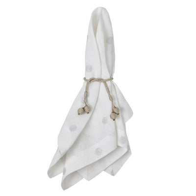 Mode Living Vogue Silver Napkins (set of 4)