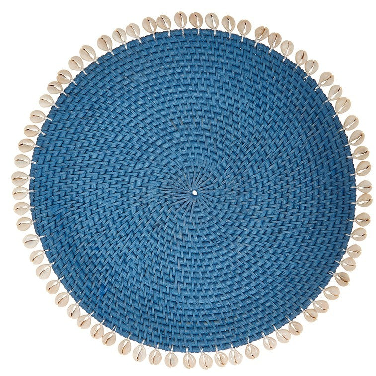 Mode Living Capiz Blue Placemats (set of 4)