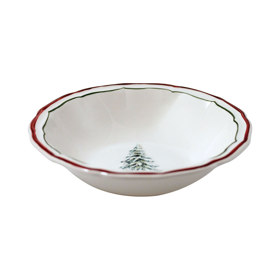 Gien Filet Noel Cereal Bowl