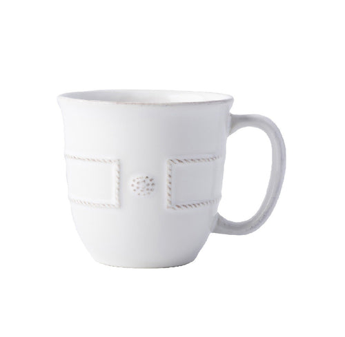Berry & Thread French Panel Whitewash Cofftea Cup - By Juliska