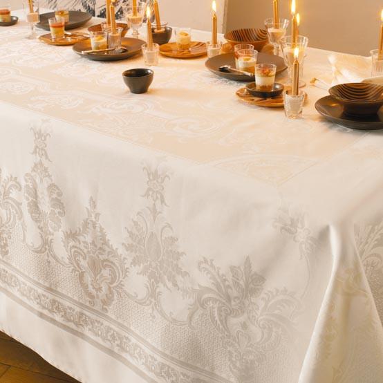 GARNIER THIEBAUT Table Linens | Jacquard Tablecloths, Napkins ...