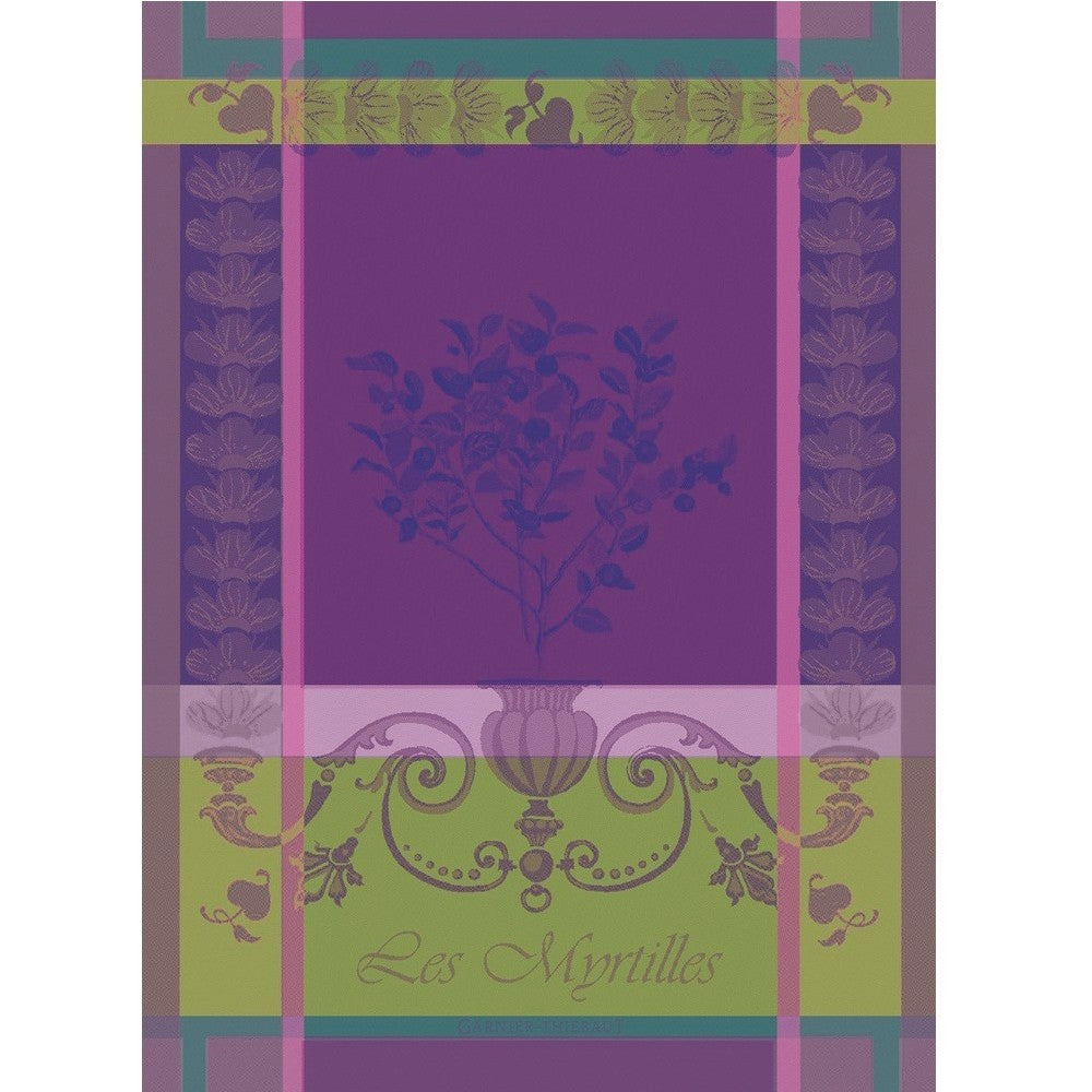 Garnier Thiebaut Myrtilles Violet Tea Towel