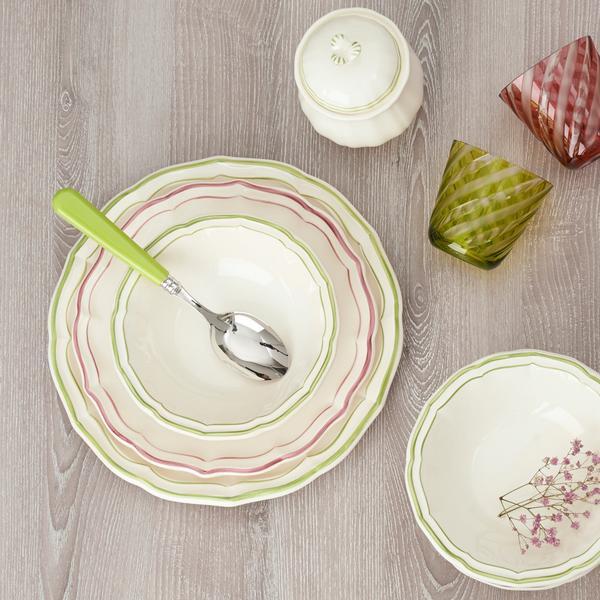 Gien Filet Vert Dinnerware