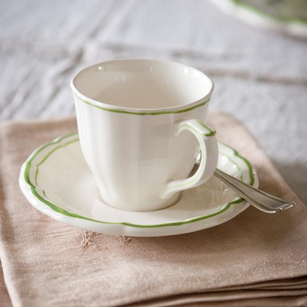 Gien Filet Vert Dinnerware