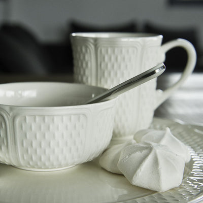 Gien Pont aux Choux White Dinnerware