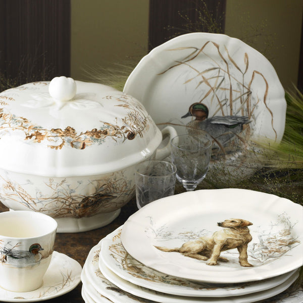 GIEN Sologne Assorted Bird Salad Plates - Yvonne Estelle's