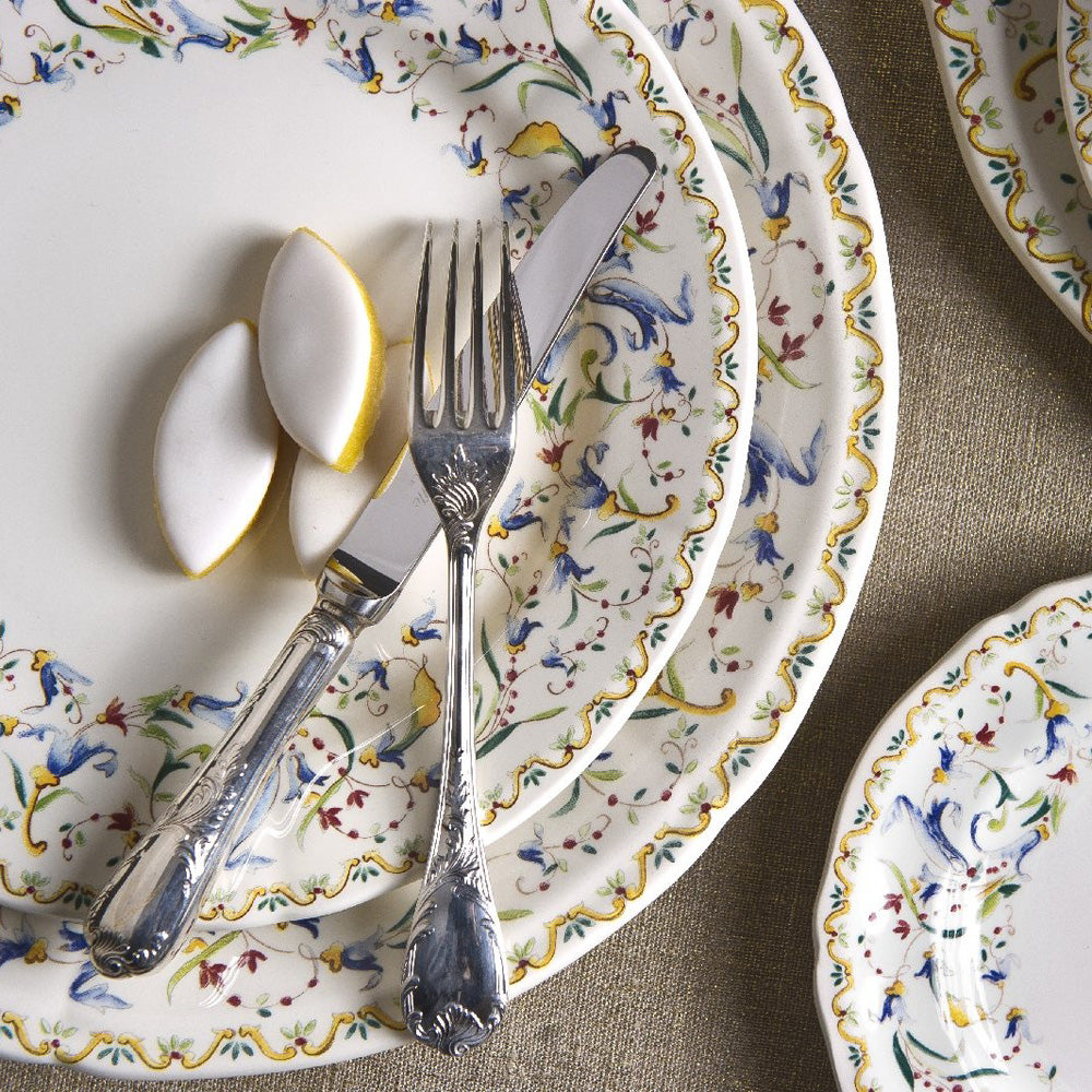 GIEN Toscana Large Cereal Bowl | French Faience Dinnerware