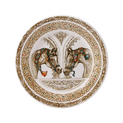 Gien Chevaux du Vent Canape Plate