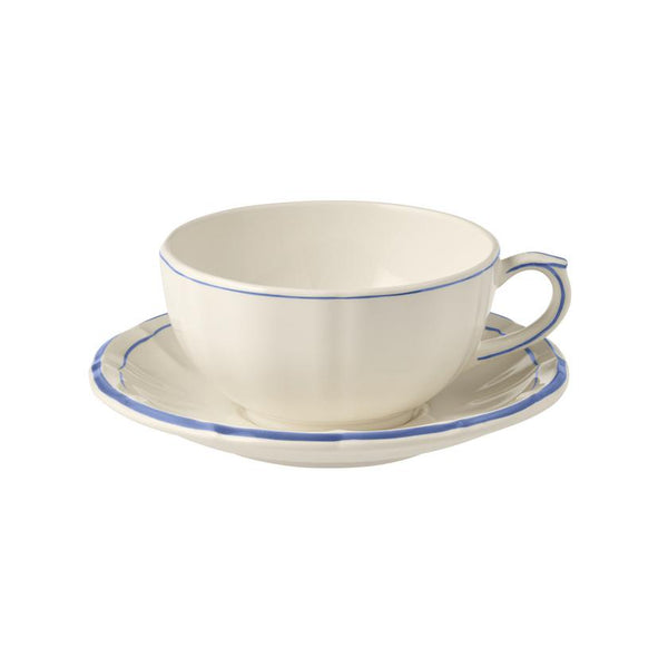Eco-cup réutilisable blanche & bleu – Columbus Café & Co