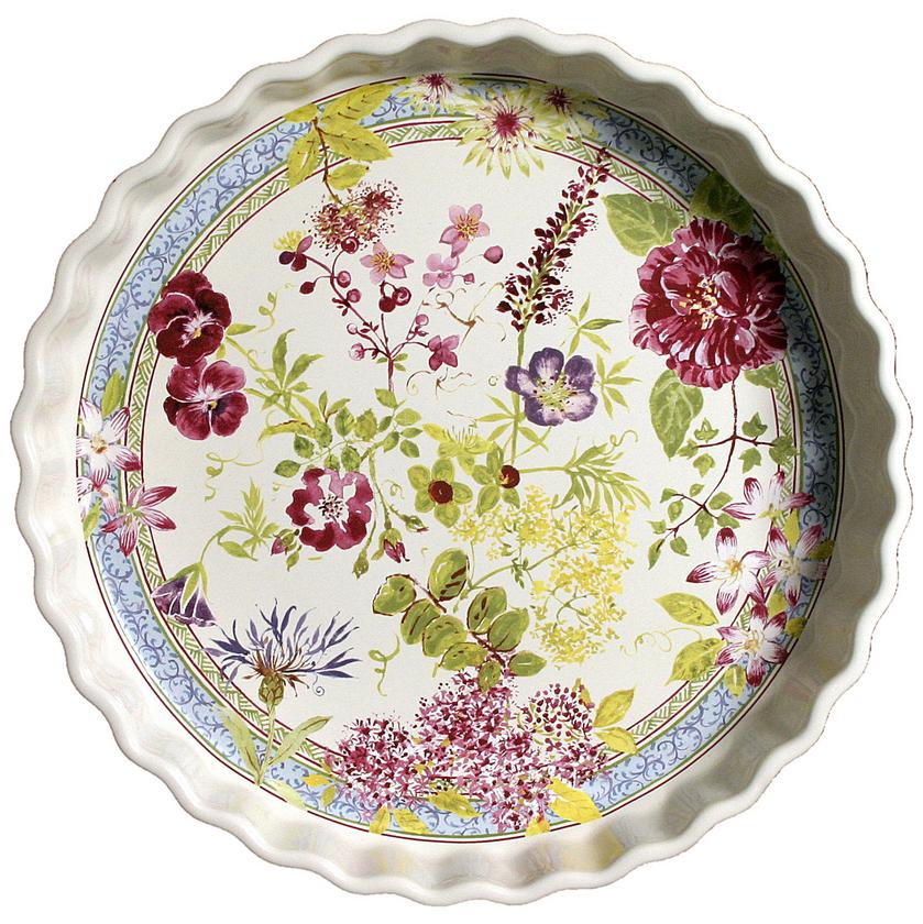 Gien Millefleurs Tart Pan