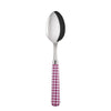 Sabre Paris Gingham Fuchsia Soup Spoon