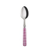 Sabre Paris Gingham Fuchsia Tea Spoon