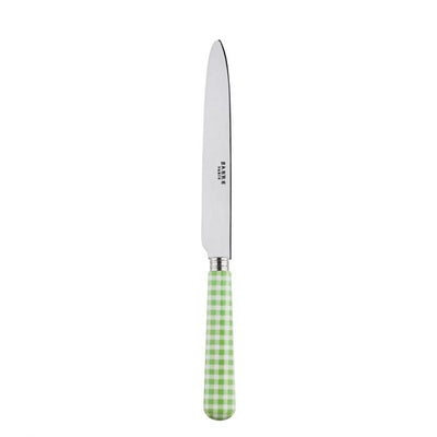 Sabre Paris Gingham Garden Green Dinner Knife