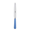 Sabre Paris Gingham Lapis Blue Dinner Knife