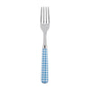 Sabre Paris Gigham Light Blue Dinner Fork
