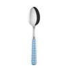 Sabre Paris Gingham Light Blue Soup Spoon
