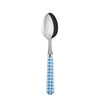 Sabre Paris Gingham Light Blue Tea Spoon